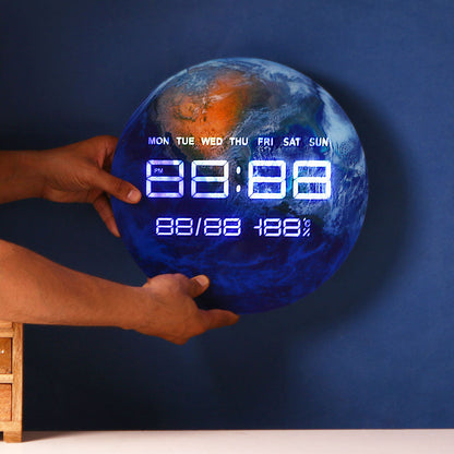 Bigsmall EarthGlow - Digital Clock