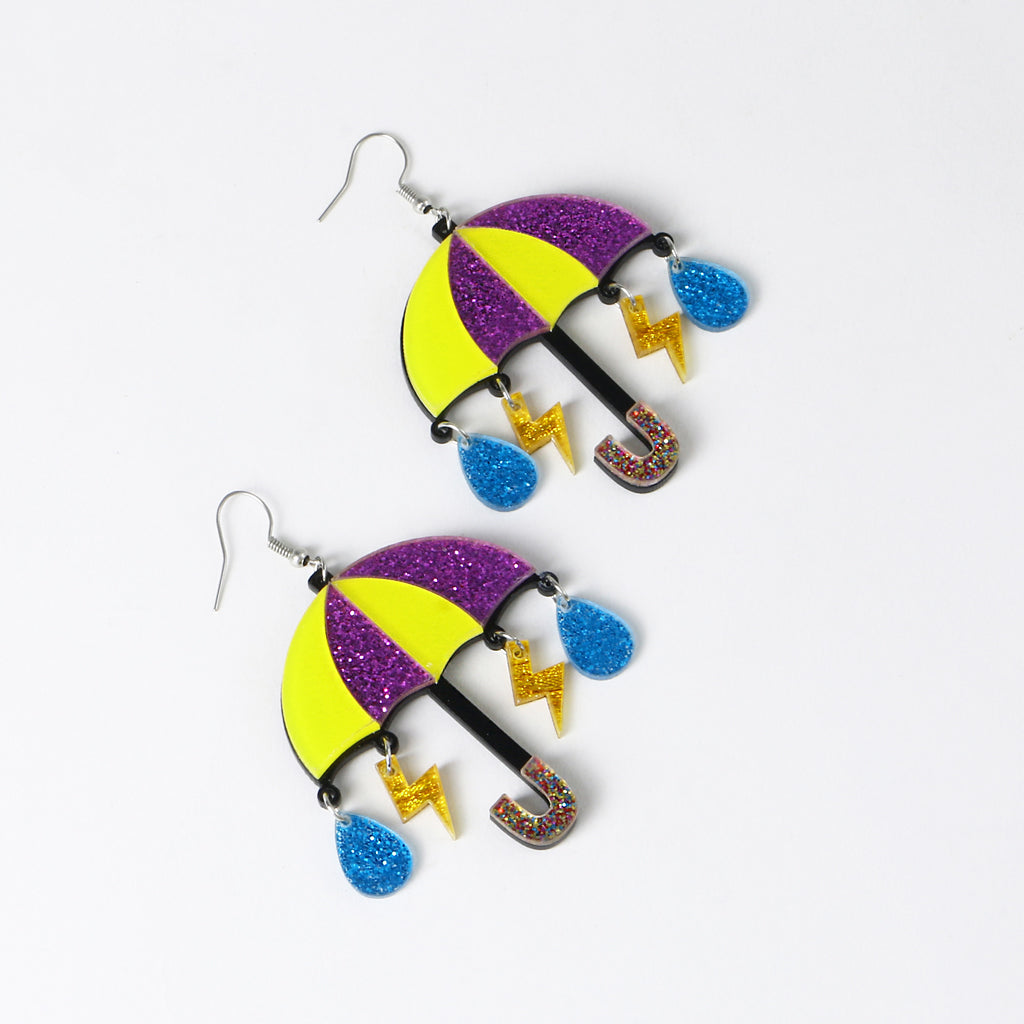 Raindrop Charm Earrings