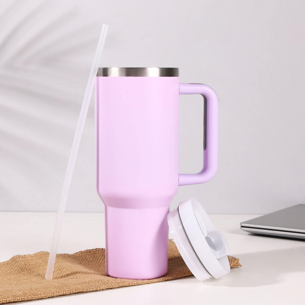 Insulated Sipper Flask with Straw