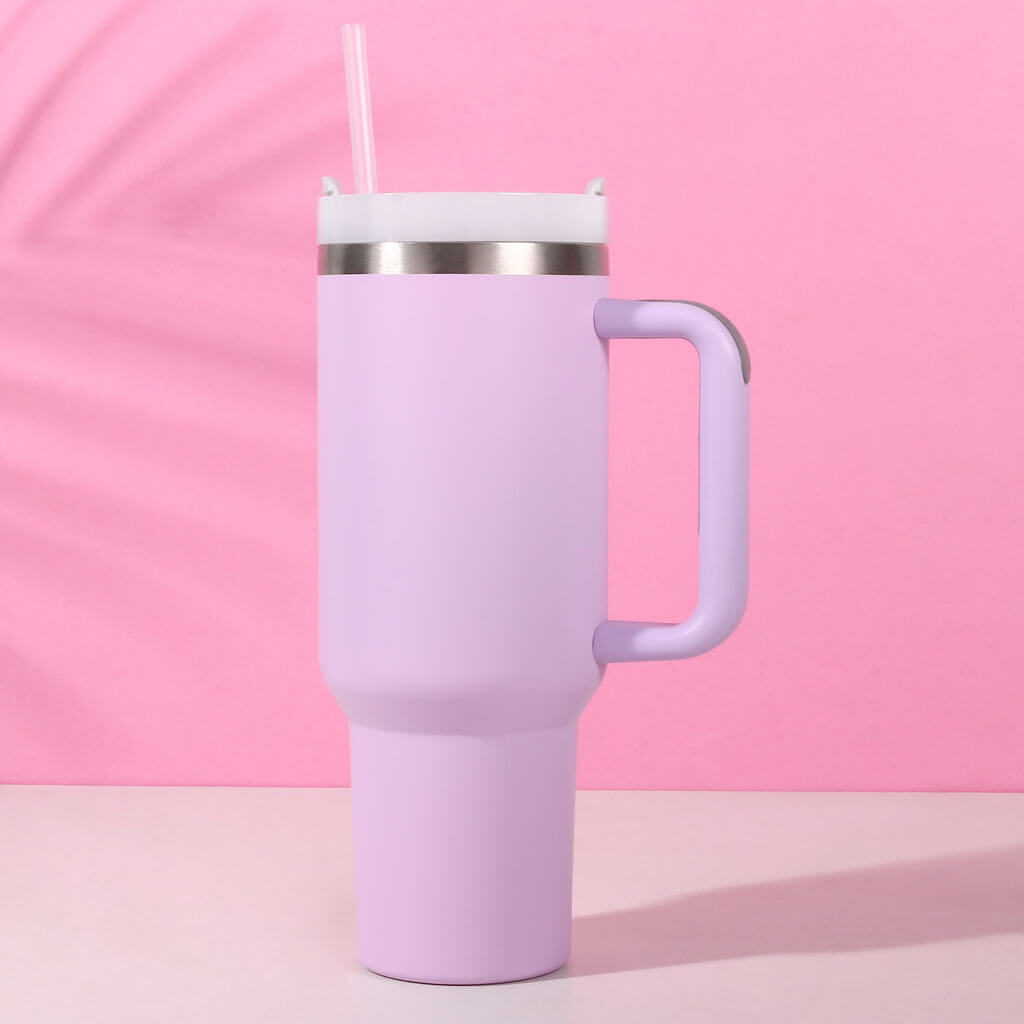 Insulated Sipper Flask with Straw
