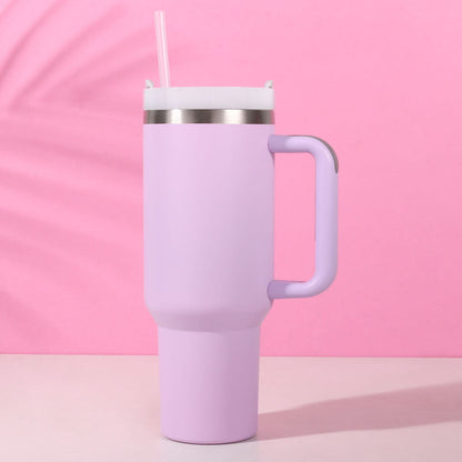 Insulated Sipper Flask with Straw