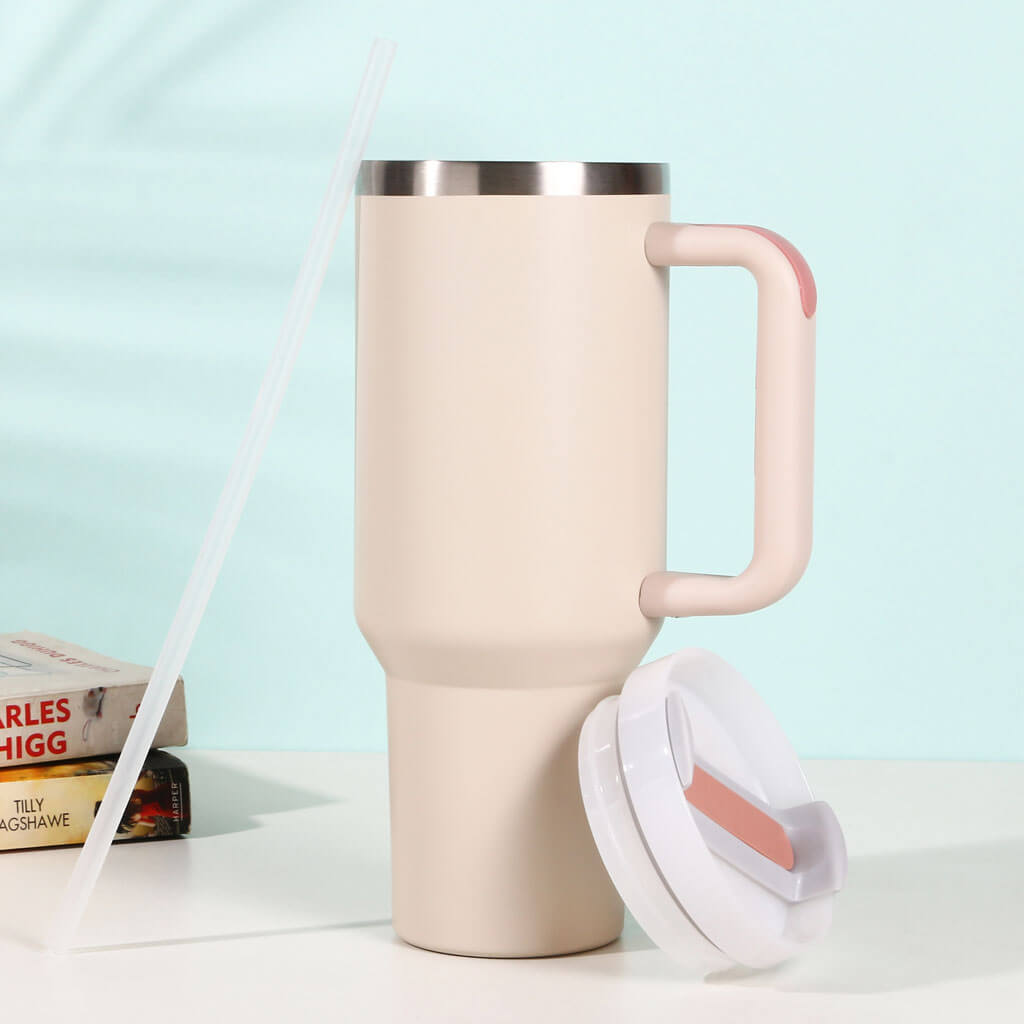 Insulated Sipper Flask with Straw