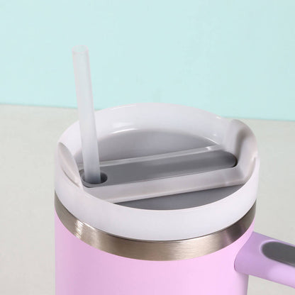 Insulated Sipper Flask with Straw