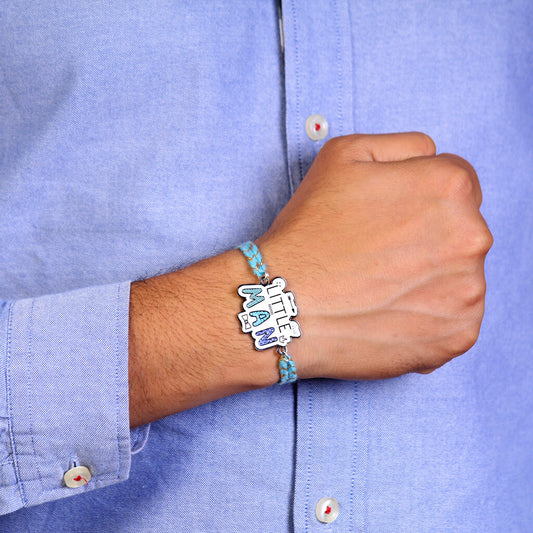 Little Man Metallic Rakhi