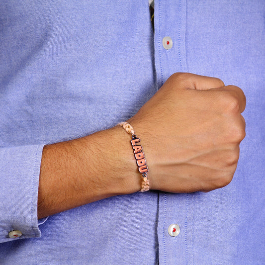 Laddu Metallic Rakhi