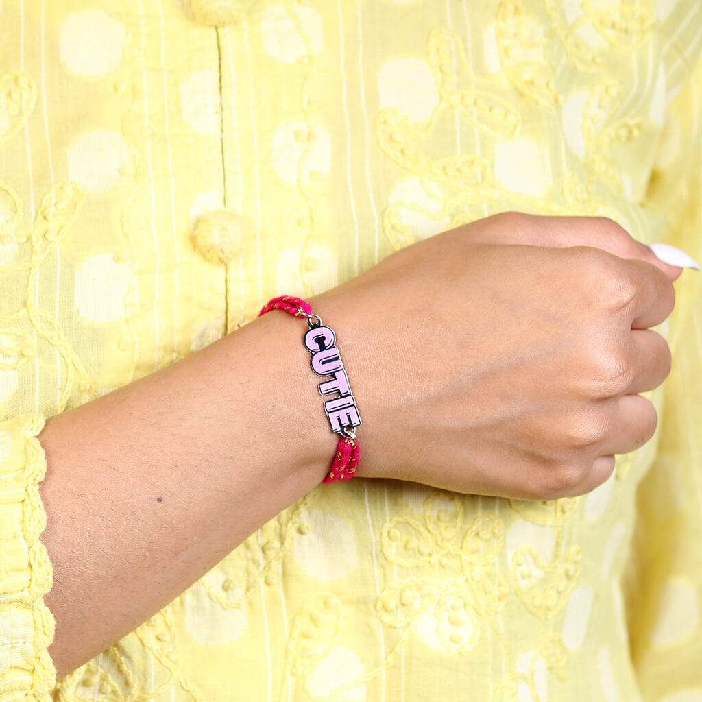 Cutie Metallic Rakshabandhan Rakhi