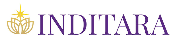 INDITARA logo with a stylized plant design on a white background