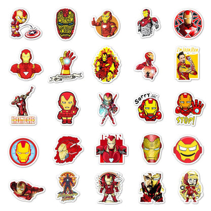 Iron Man Sticker Set