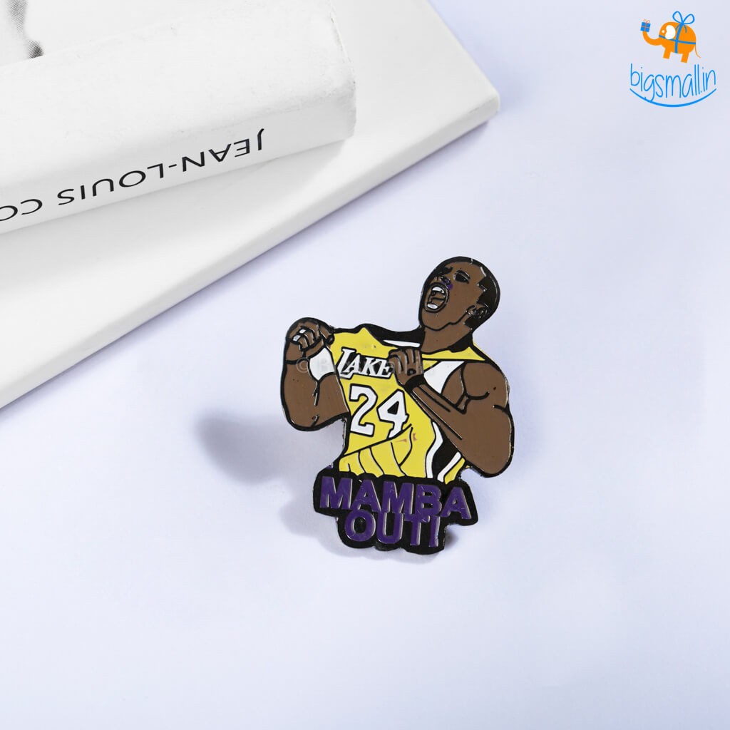 Kobe Bryant Lapel Pins - Set of 2