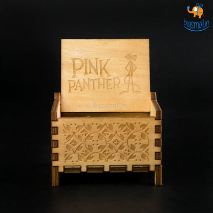 Pink Panther Music Box with Automatic Key