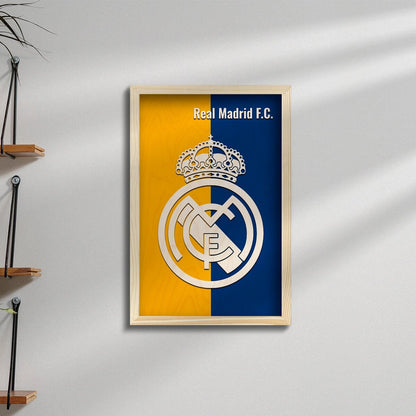 Real Madrid F.C. Wooden Wall Art