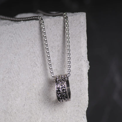Ring Pendent With Chain