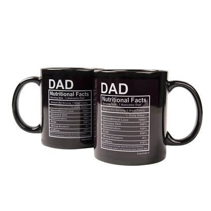 Dad Nutritional Facts Mug
