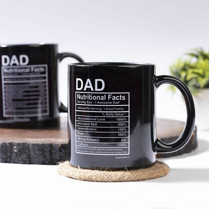 Dad Nutritional Facts Mug
