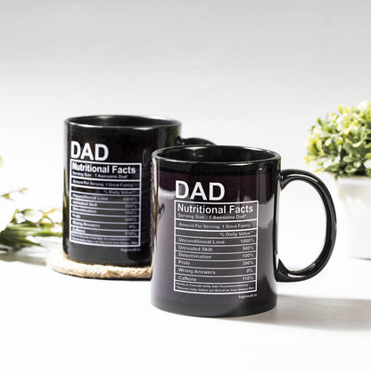 Dad Nutritional Facts Mug