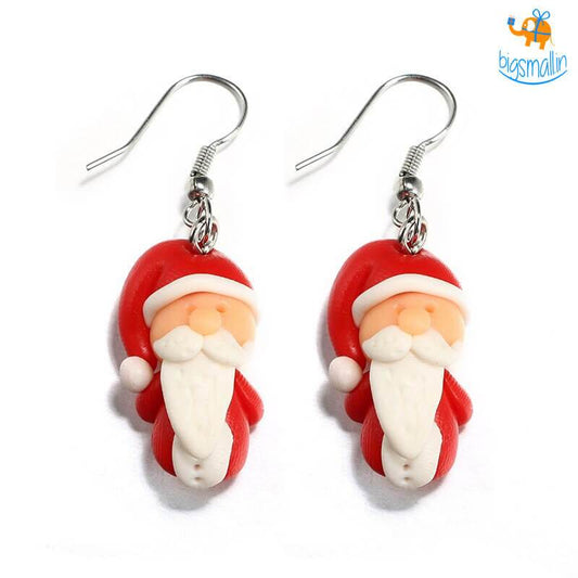 Santa Earrings
