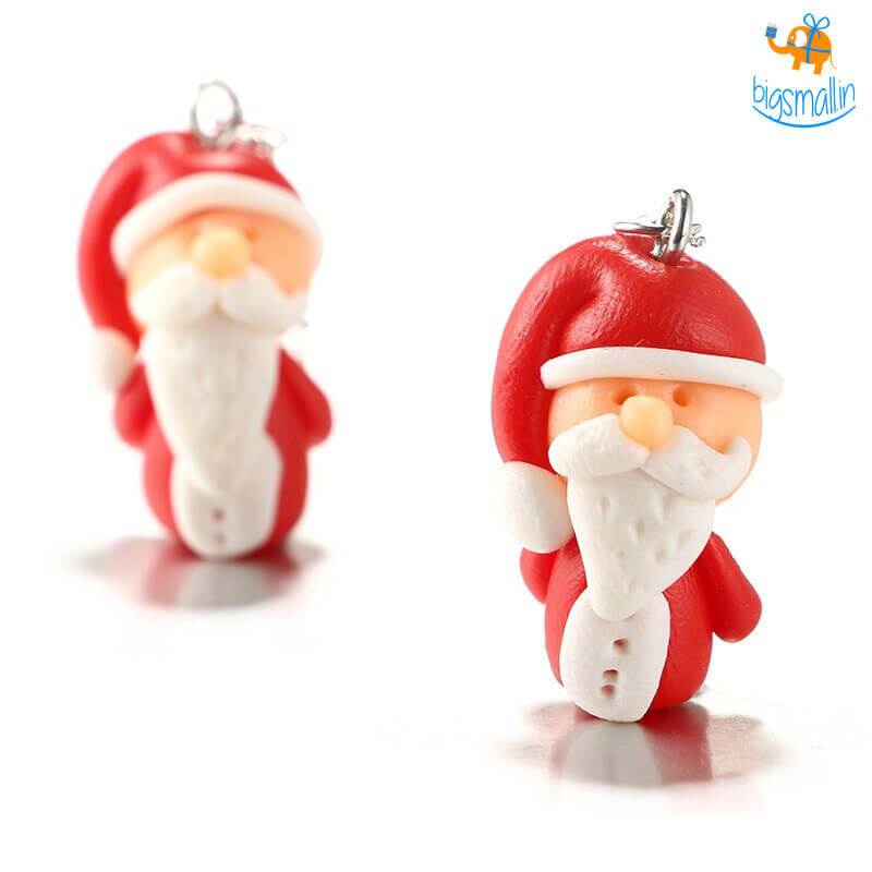 Santa Earrings