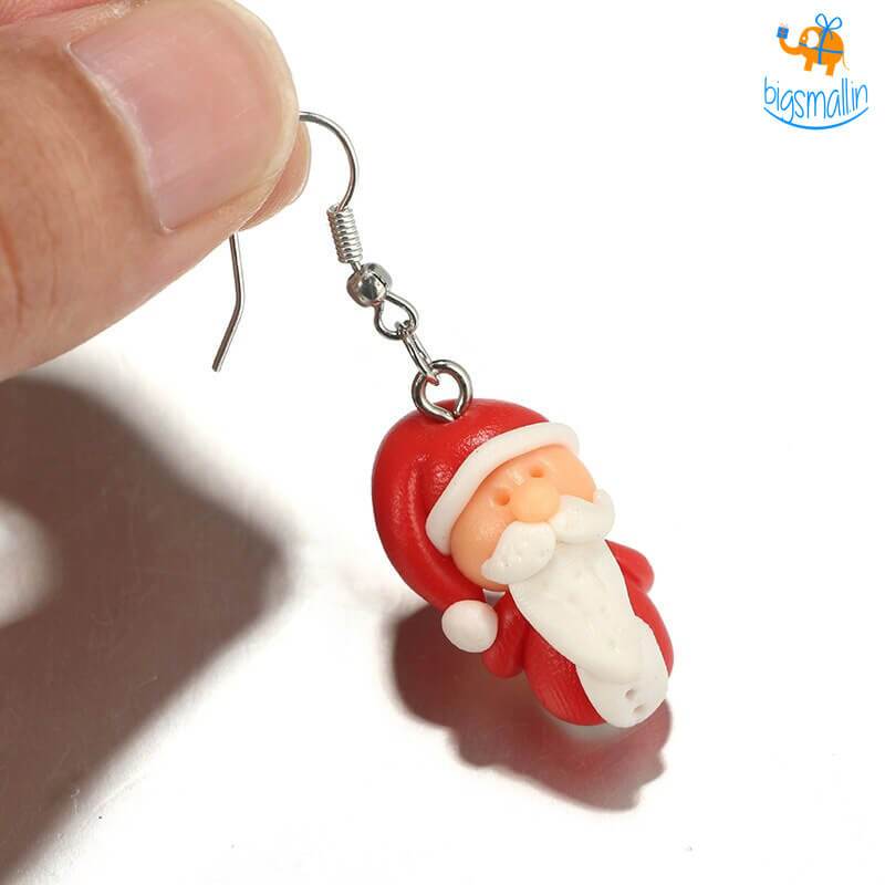 Santa Earrings