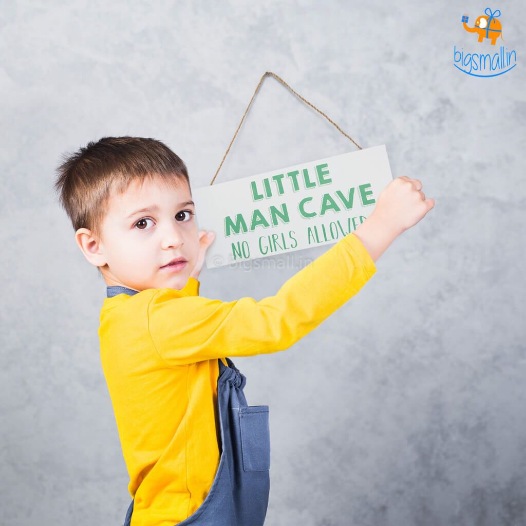 Little Man Cave Hanging Board