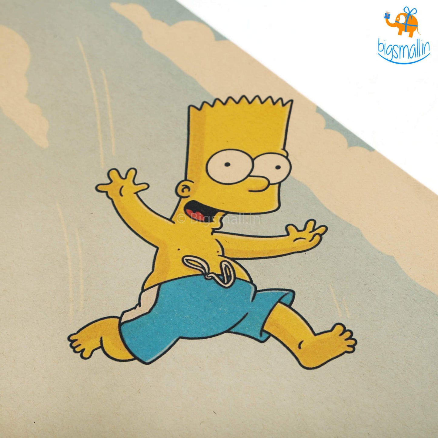 Simpsons Kraft Paper Poster