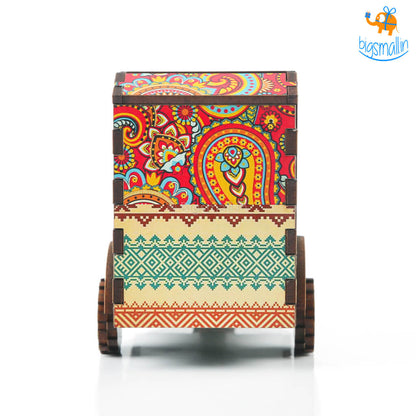 Pop Art Rickshaw Pen Stand