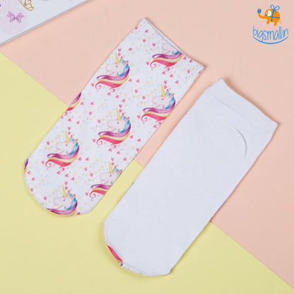 Unicorn Socks - Set of 2 (Assorted designs)