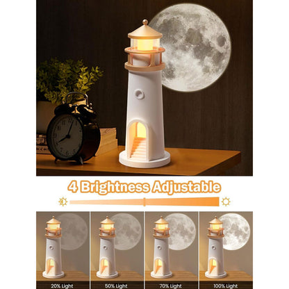 Lighthouse Lamp with Projector