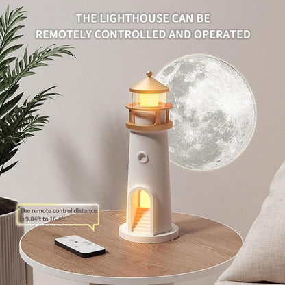 Lighthouse Lamp with Projector