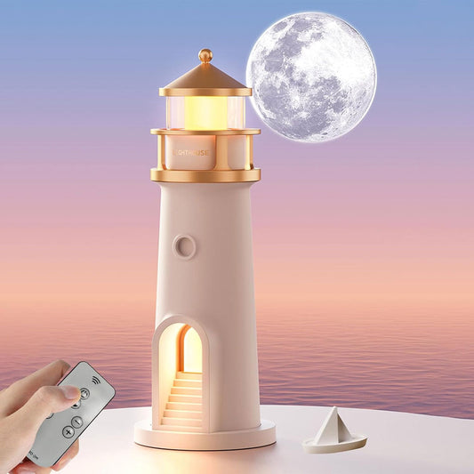Lighthouse Lamp with Projector
