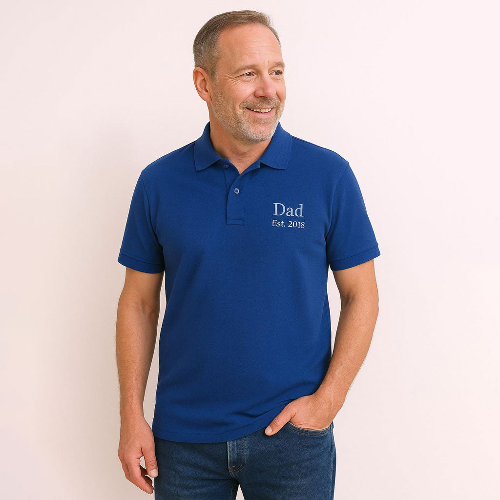 Dad Est. Year Personalized T-Shirt