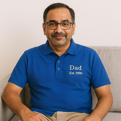 Dad Est. Year Personalized T-Shirt