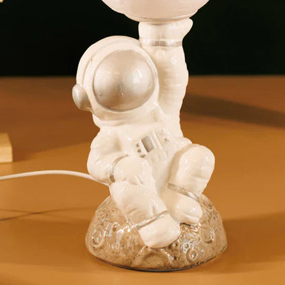 Astronaut Resin Table Lamp