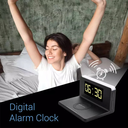 Wireless Charger With Alarm Clock