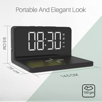 Wireless Charger With Alarm Clock