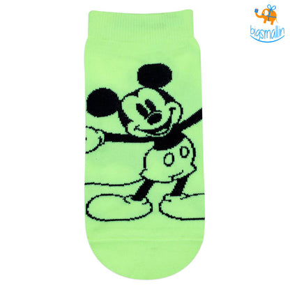 Vibrant Mickey Ankle Socks - Pack of 2
