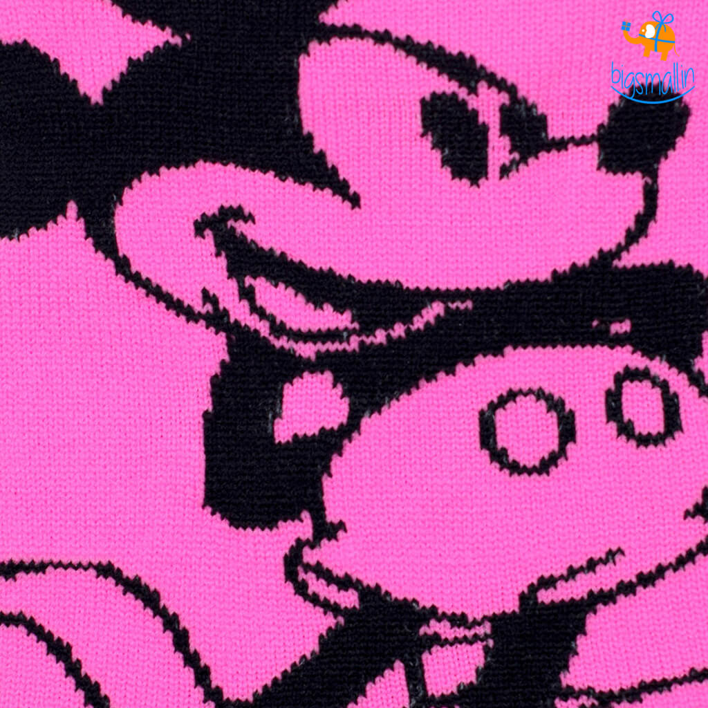 Vibrant Mickey Ankle Socks - Pack of 2