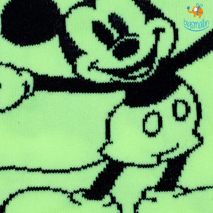 Vibrant Mickey Ankle Socks - Pack of 2