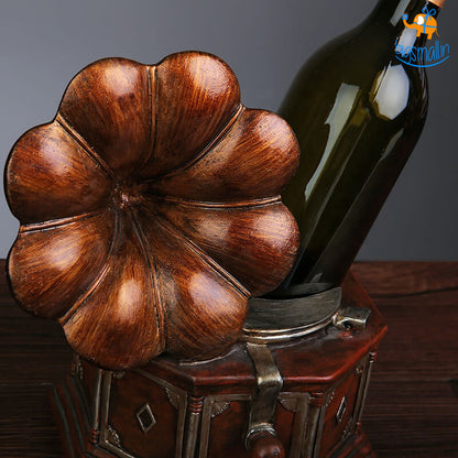 Retro Gramophone Wine Bottle Holder