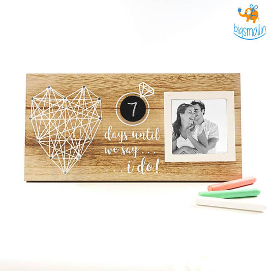Wedding Countdown Frame