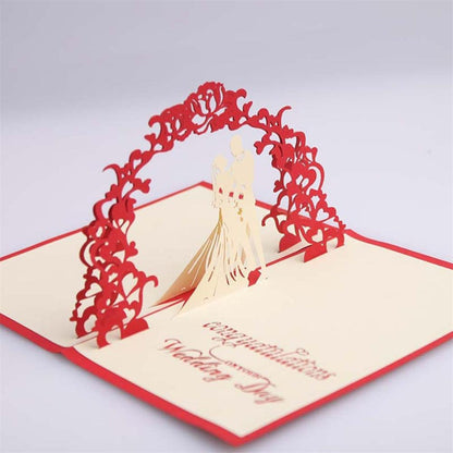 Wedding Pop-up Card