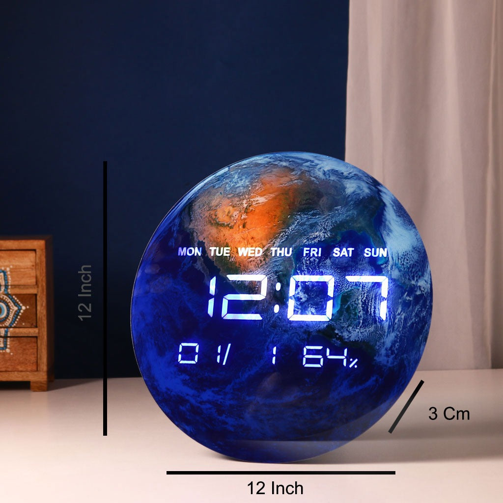 Bigsmall EarthGlow - Digital Clock